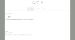 Desktop Screenshot of katip.de
